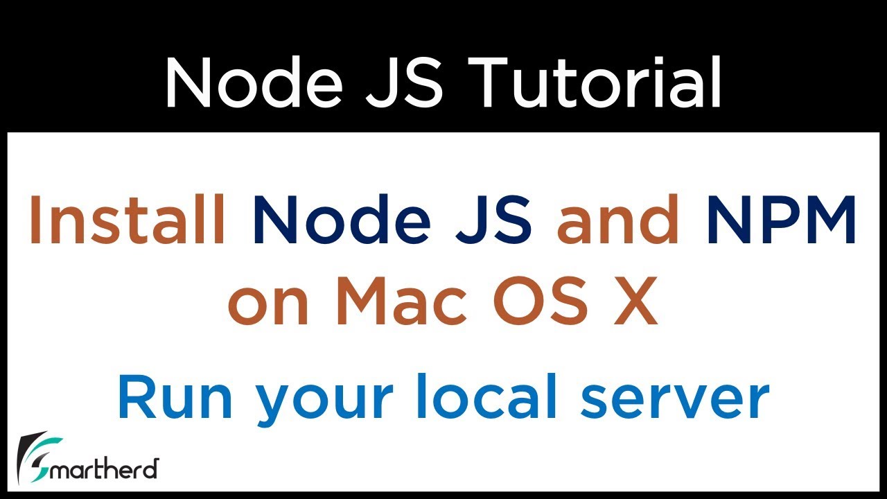 install node for mac